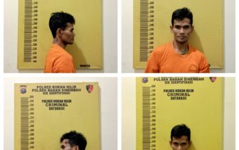 Belum Lama Menjabat, Kapolsek Bagan Sinembah Langsung Sikat Pengedar Sabu 5,84 Gram