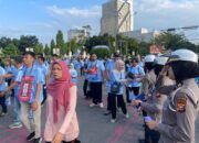 Dirlantas Riau Dorong Edukasi Kamtibmas dan Green Policing di CFD Pekanbaru