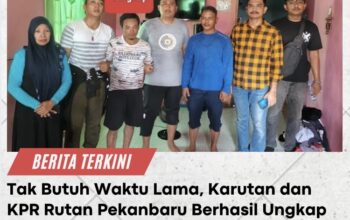Tak Butuh Waktu Lama, Karutan dan KPR Rutan Pekanbaru Berhasil Ungkap Persembunyian Warga Binaan Kabur