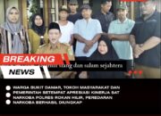 Warga Bukit Damar, Tokoh Masyarakat dan Pemerintah Setempat Apresiasi Kinerja Sat Narkoba Polres Rokan Hilir, Peredaran Narkoba Berhasil Diungkap
