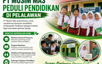 Dukung Dunia Pendidikan, PT Musim Mas Berikan Bantuan Pembangunan Tiga Ruangan Belajar