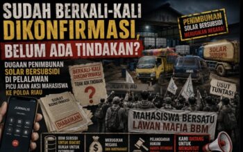 Sudah Berkali-kali Dikonfirmasi, Belum Ada Tindakan? Dugaan Penimbunan Solar Bersubsidi di Pelalawan Picu Akan Aksi Mahasiswa ke Polda Riau”