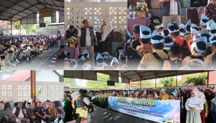 1.302 Siswa Deklarasi Anti Narkoba, Kombes Pol Dr. Wawan Tekankan Peran Pelajar di Garis Depan