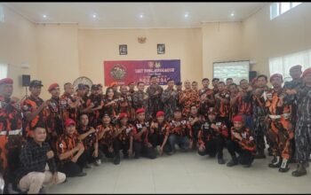 Tebarkan Kemanusiaan Sempena HUT KORPASGAT ( TNI ) ke-79, Komandan KOTI Mahatidana MPC PP Kota Pekanbaru Ikuti Aksi Donor Darah